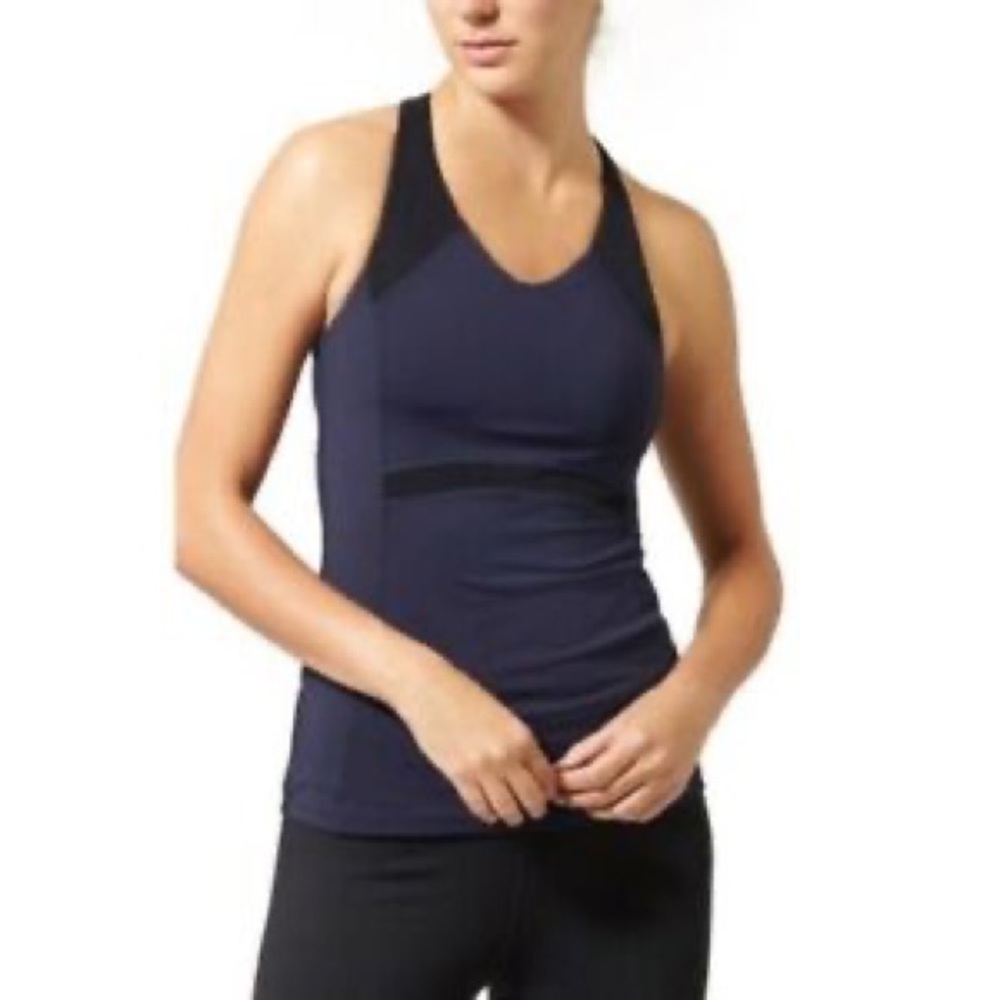 Athleta Ace Racer Mesh Pocket Tank Top